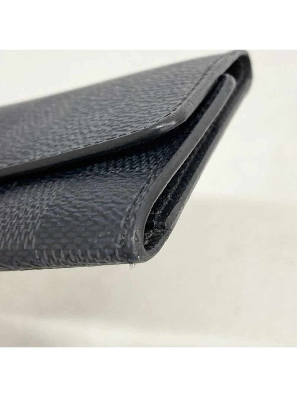 Louis Vuitton Key Case Damier Graphite Multicles 6 Black Key Holder